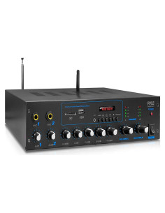 Amplificador Estéreo Pyle PT506BT.5 Bluetooth 600W FM USB SD