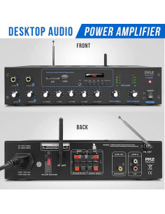 Amplificador Estéreo Pyle PT506BT.5 Bluetooth 600W FM USB SD 2