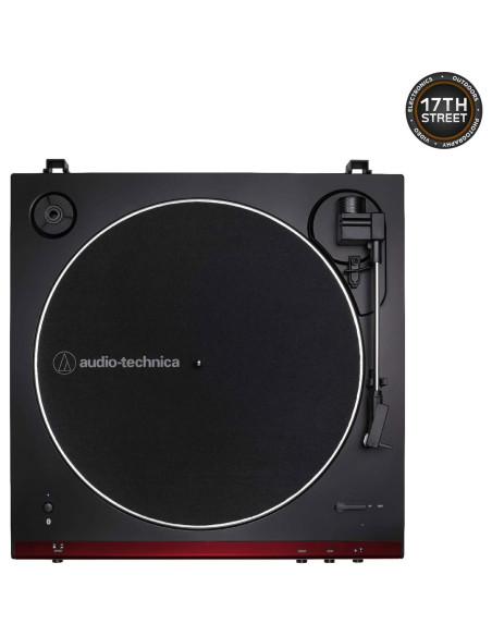 Tocadiscos Estéreo Bluetooth Audio-Technica AT-LP60XBT Rojo