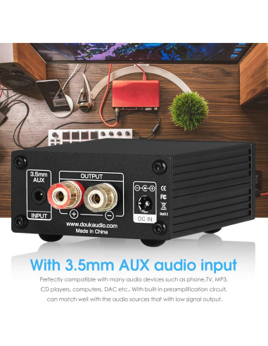 Amplificador de Potencia Mono Nobsound 100W TPA3116D2 25V