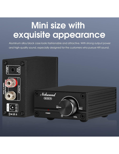 Amplificador de Potencia Mono Nobsound 100W TPA3116D2 25V