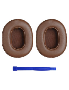Almohadillas de Cuero Genuino Aurivor para Auriculares ATH M50X M40X