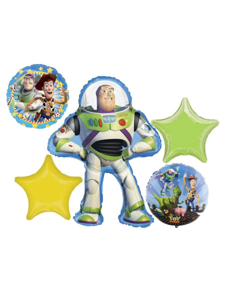 Conjunto de globos de Mylar Anagram Toy Story 5 piezas