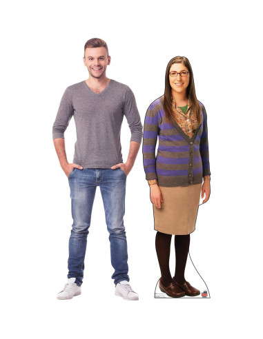 Recorte de cartón Amy Farrah Fowler 67x19 cm - The Big Bang Theory