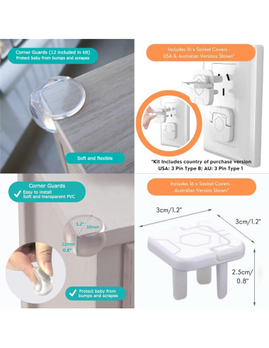 Kit de Protección para Bebés Dapper Creative 67 Piezas