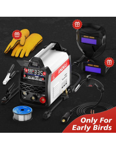 Soldador MIG ANDELI 135A Doble Voltaje 110V/220V Portátil 2