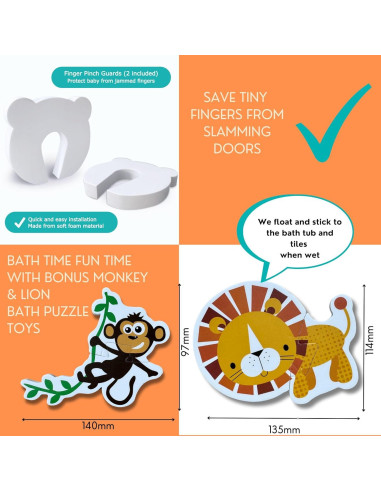 Kit de Protección para Bebés Dapper Creative 67 Piezas