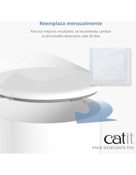 Almohadillas Deshidratantes Catit PIXI - Paquete de 3 para Dispensador