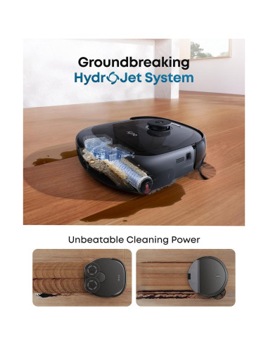 Aspiradora Robot eufy E25 con Cepillo Rodante y Autolavado