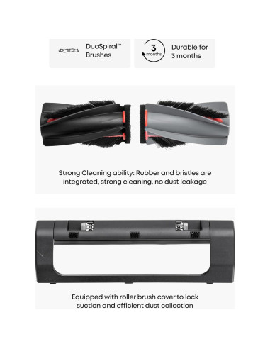 Aspiradora Robot eufy E25 con Cepillo Rodante y Autolavado