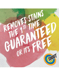 Removedor de Manchas Shout 622g con Enzimas Activas - Spray Prelavado 2
