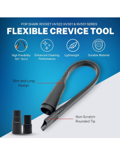 Herramienta de Hendidura Flexible GHAMADE para Aspiradoras Shark 2