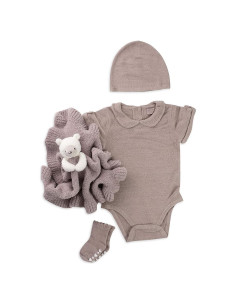 Paquete de Bebé CozyChic Ultra Lite 4 Piezas Rosa 12-18m