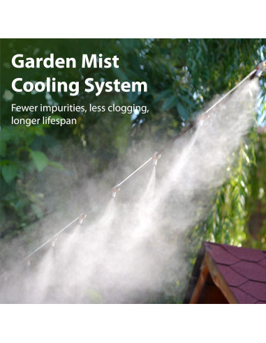 Filtro de Agua para Jardín AQUACREST Paquete de 2, Reduce Cloro y Olores