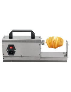 Cortadora de Patatas Eléctrica DNYSYSJ 3 en 1 Acero Inoxidable