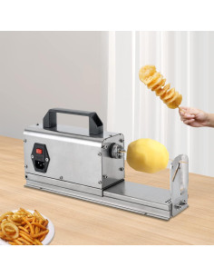 Cortadora de Patatas Eléctrica DNYSYSJ 3 en 1 Acero Inoxidable 2