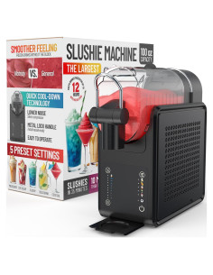 Máquina de Slushie Natridy SL-02 100 oz - Bebidas Congeladas
