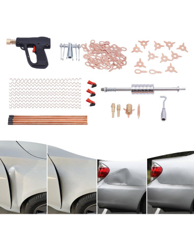 Kit de Soldador Sootvp 86 Piezas para Reparación de Abolladuras