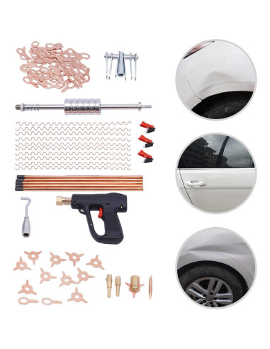 Kit de Soldador Sootvp 86 Piezas para Reparación de Abolladuras