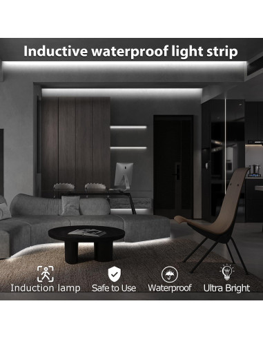 Espejo de Maquillaje EUGOBRTEN 3.05m con Luz LED Brillante