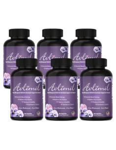 Suplemento Menopausia Avlimil 60 Cápsulas - Alivio Hormonal