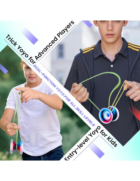 Yoyo Profesional MAGICYOYO V13 Bi-Material para Niños y Adultos