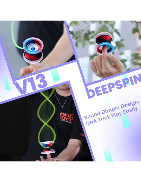 Yoyo Profesional MAGICYOYO V13 Bi-Material para Niños y Adultos