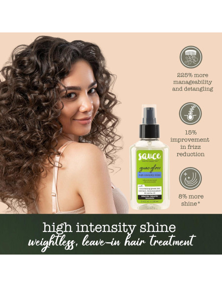 Glaseado para el Cabello Sauce Beauty 90 ml - Brillo y Suavidad