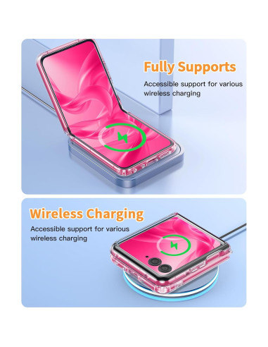 Funda Transparente Magnética FNTCASE para Moto Razr Plus 2025/2024