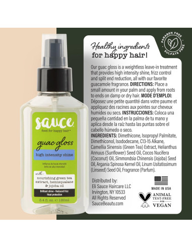 Glaseado para el Cabello Sauce Beauty 90 ml - Brillo y Suavidad