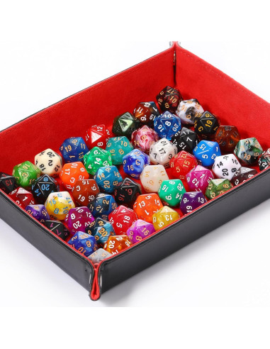 Conjunto de Dados Poliedricos Skylety 500 Piezas 20 Caras