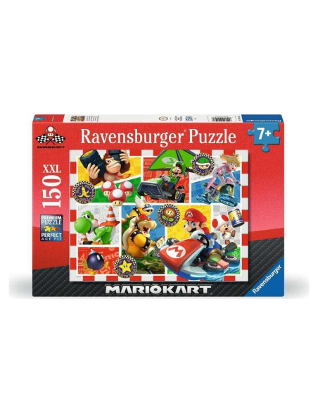 Rompecabezas 150 Piezas XXL Mario Kart Ravensburger 49x36cm