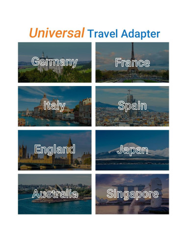 Convertidor de Voltaje Universal BESTEK 2000W 220V a 110V