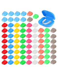 Estuche para Retenedor Dental Tanlade 80 Pcs 8.6x7.1 cm Colores