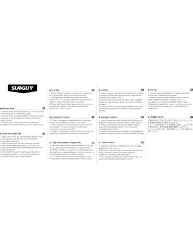Cable de Extensión USB 3.0 SUNGUY 0.3m Alta Velocidad 5Gbps