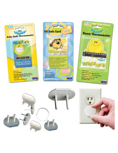 Tarjetas de Seguridad para Niños Little Miss & Mr. Men + Termómetros