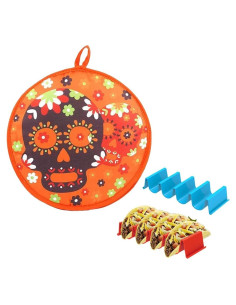 Calentador de Tortillas JRSMBCG 30 cm Aislante Naranja