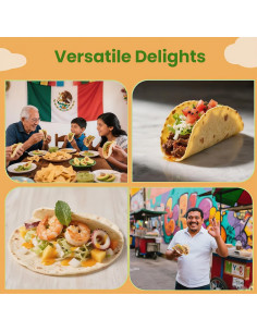 Calentador de Tortillas JRSMBCG 30 cm Aislante Naranja 2