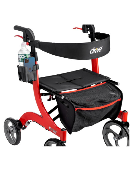 Soporte para Taza y Teléfono Drive Medical Nitro - Rojo/Negro