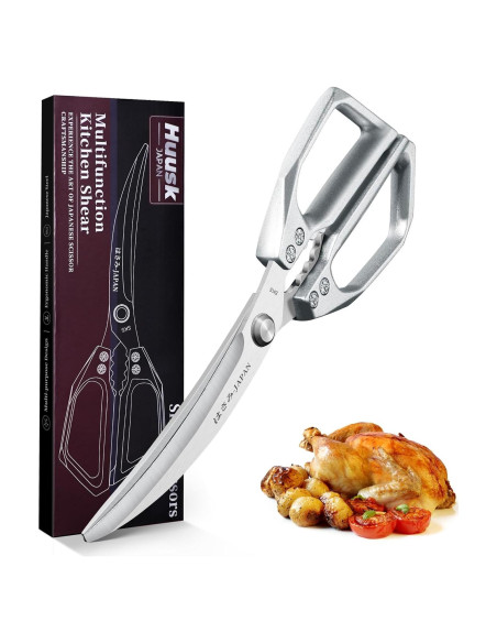 Tijeras de Cocina Huusk de Acero Inoxidable 15.2 cm Plata