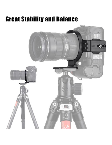 Collar Rotatorio Universal SUNWAYFOTO LS-75 para Cámaras DSLR