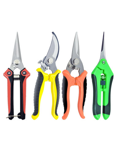 Juego de tijeras de podar Renashed 4 piezas acero inoxidable