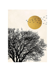 Póster de Aves Migratorias I - Sayaka Miko 60x45 cm