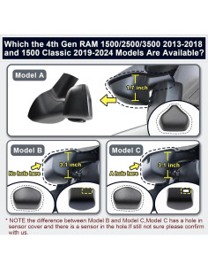 Cámara Dash 4K Mangoal para Dodge RAM 1500/2500/3500 2013-2018 2