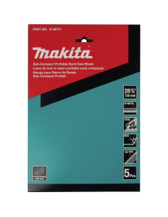 Hoja de Sierra de Banda Portátil Makita E-08741 73 cm 18 TPI 5/pk 2