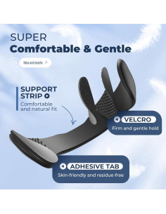 Tiras Nasales Vitgont para Ronquidos - 30 Unidades, Negro 2