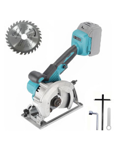 Sierra Circular Inalámbrica KZU 5" 18V 6500 RPM con Hoja TCT