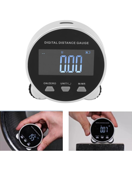 Medidor de Distancia Digital Yosoo 0-199m Pantalla LCD