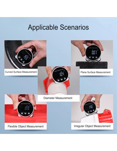 Medidor de Distancia Digital Yosoo 0-199m Pantalla LCD