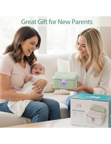 Calentador de Toallitas Chefhandy para Bebés con Luz UV y 3 Modos